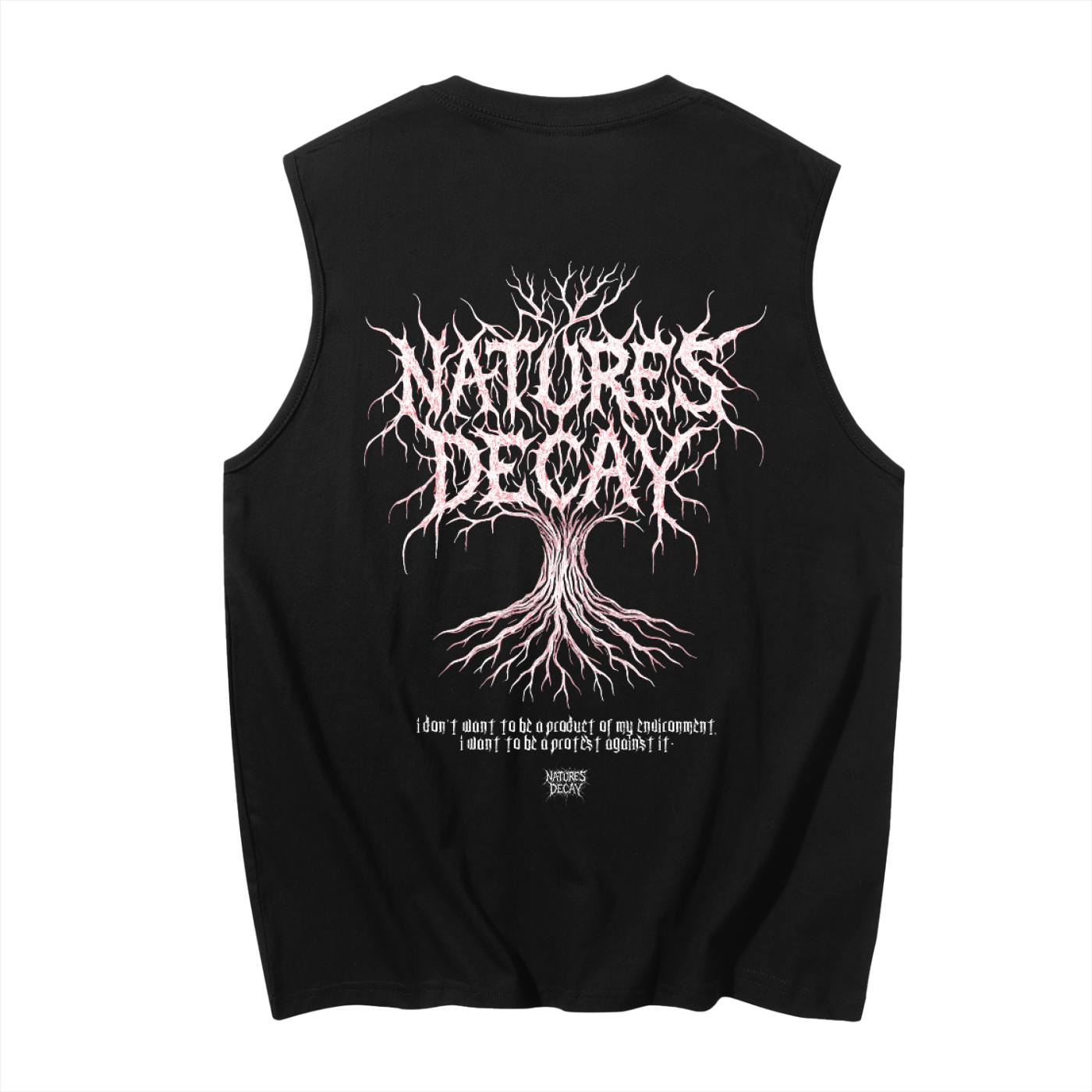 Product Of My Environment Sleeveless Cotton Tank Top