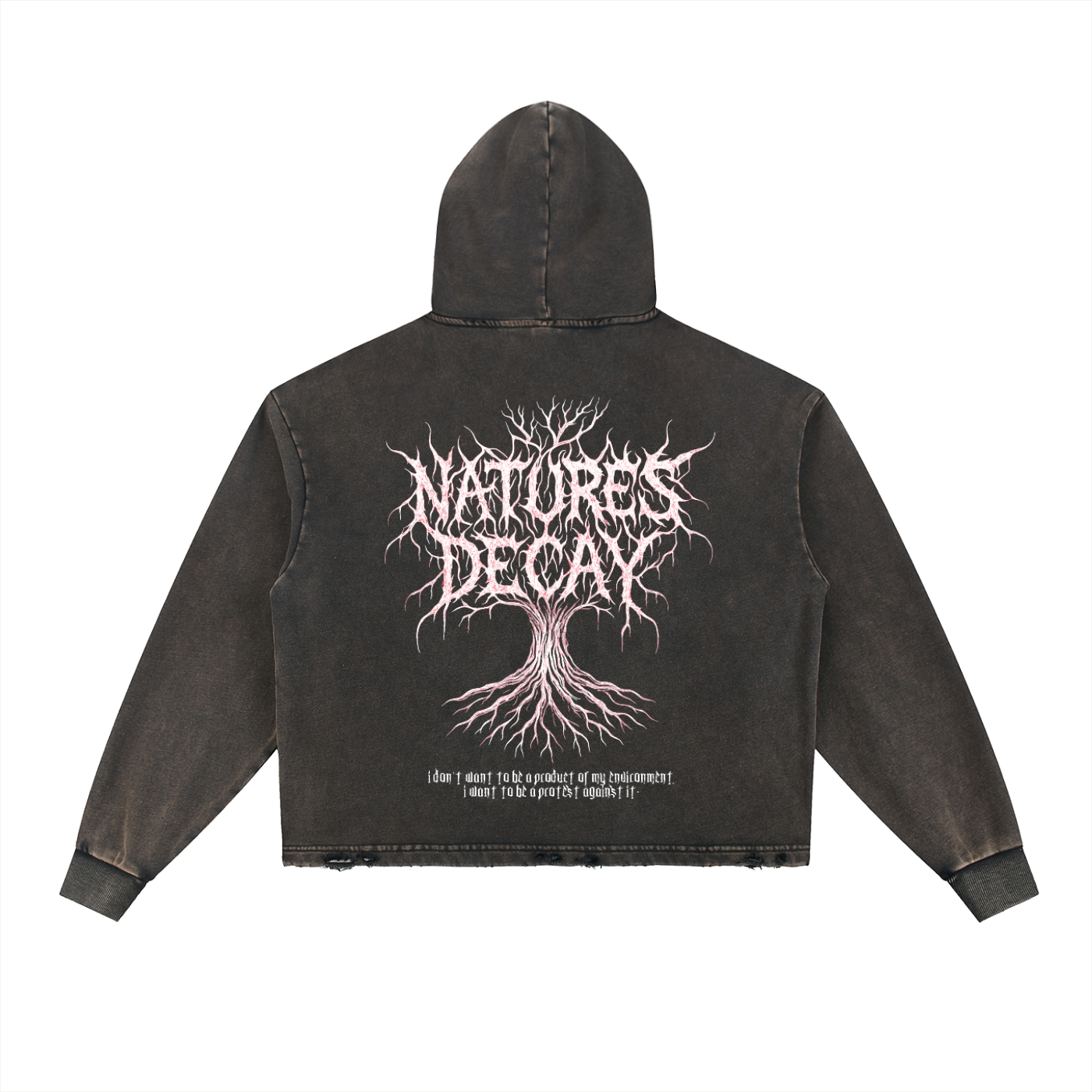 Vintage Washed product of my environment Hoodie