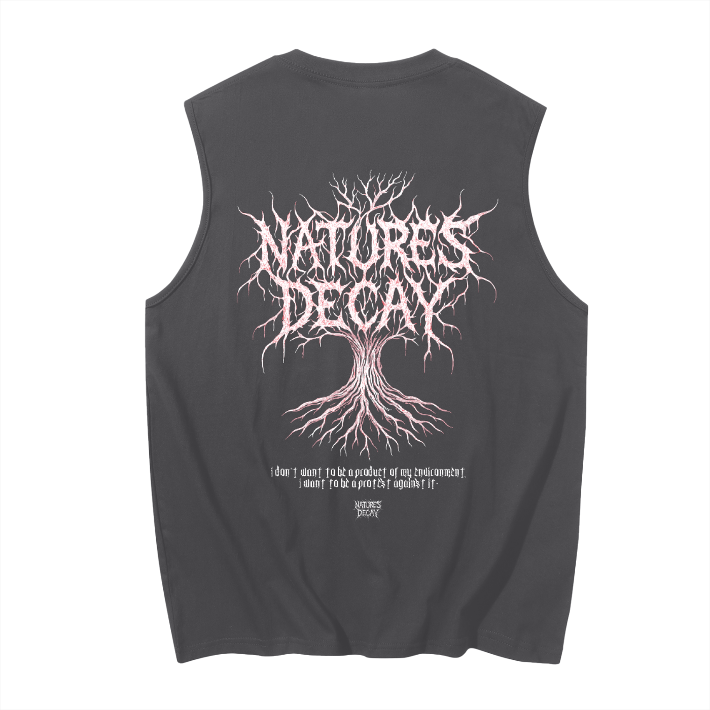 Product Of My Environment Sleeveless Cotton Tank Top