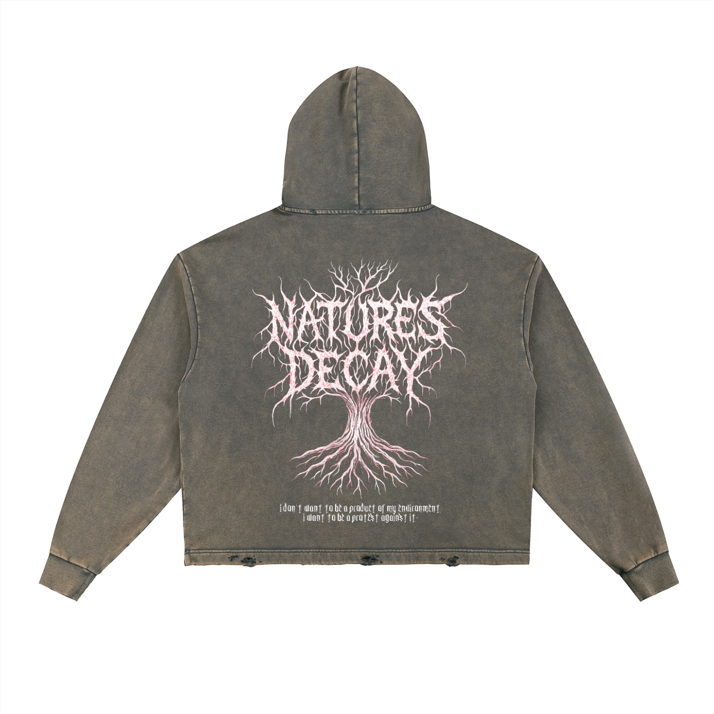 Vintage Washed product of my environment Hoodie