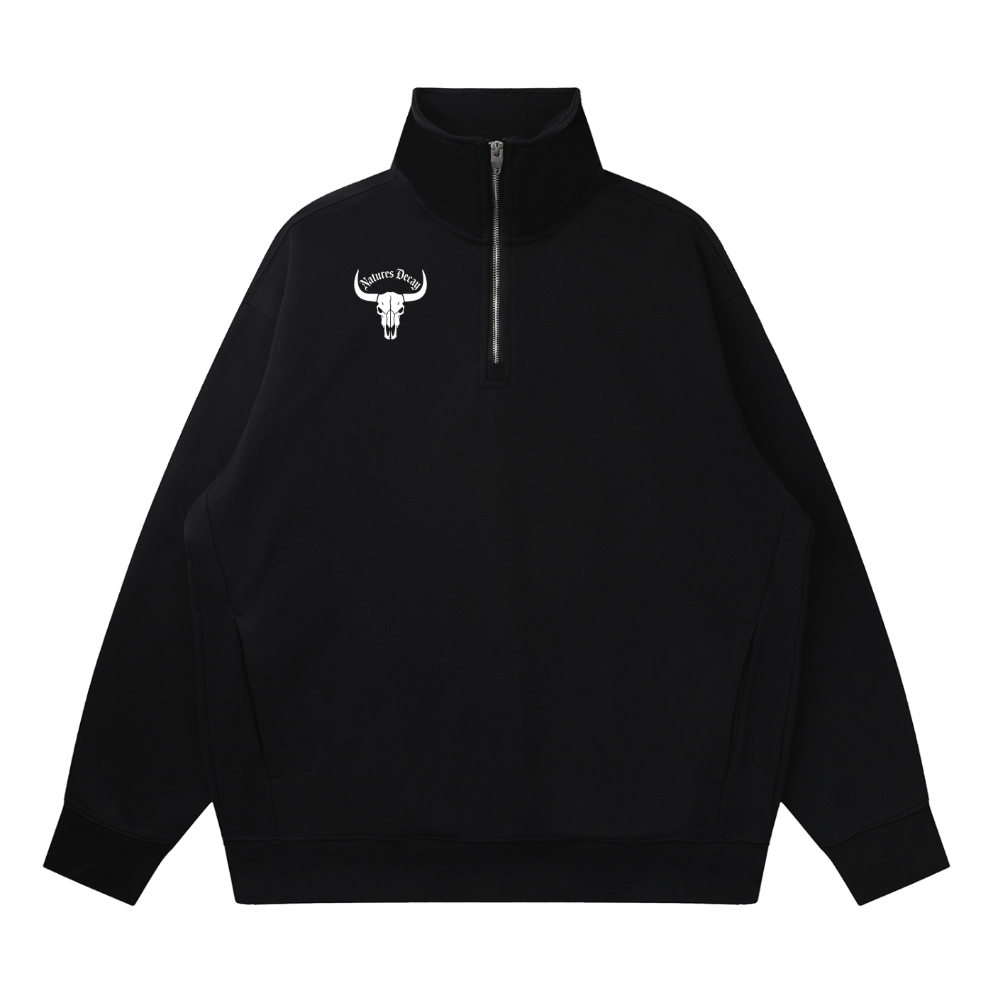 Natures Decay Bull Quarter-Zip